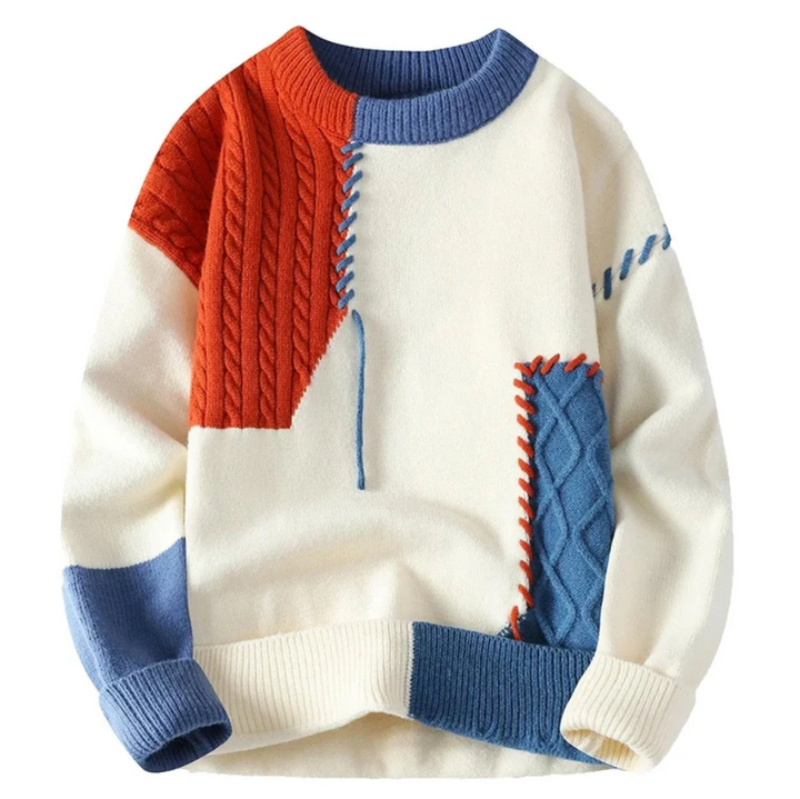 Arnold | Suéter de patchwork