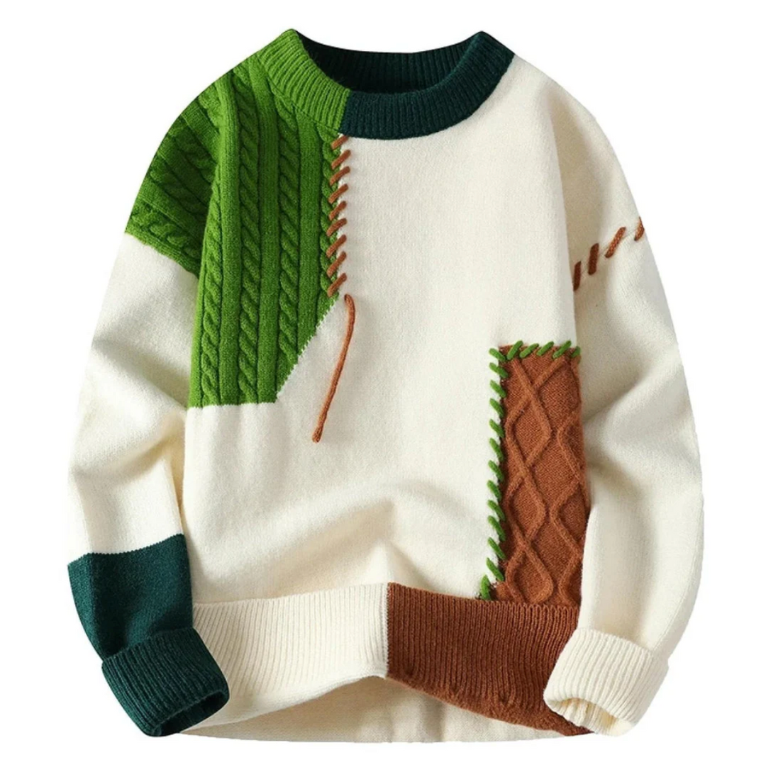 Arnold | Suéter de patchwork