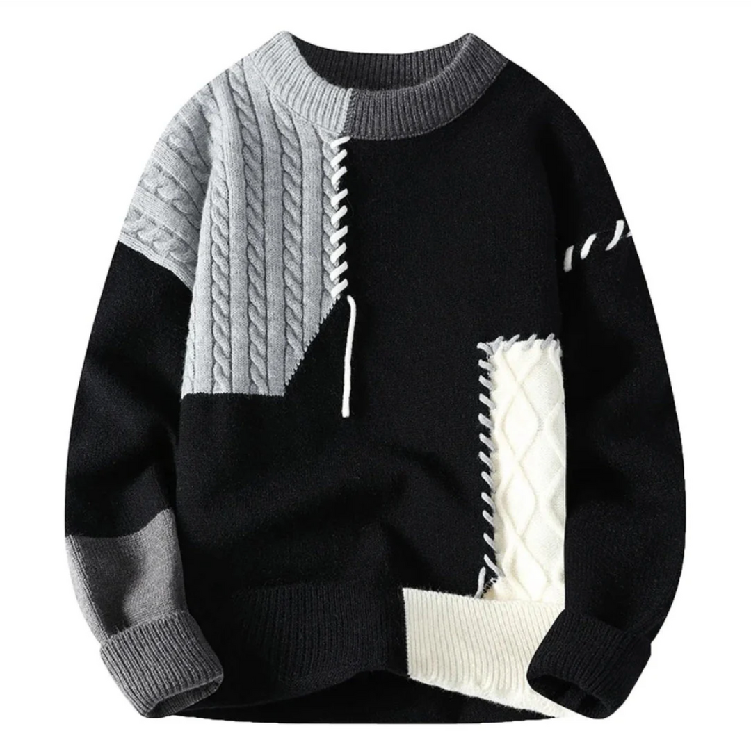 Arnold | Suéter de patchwork