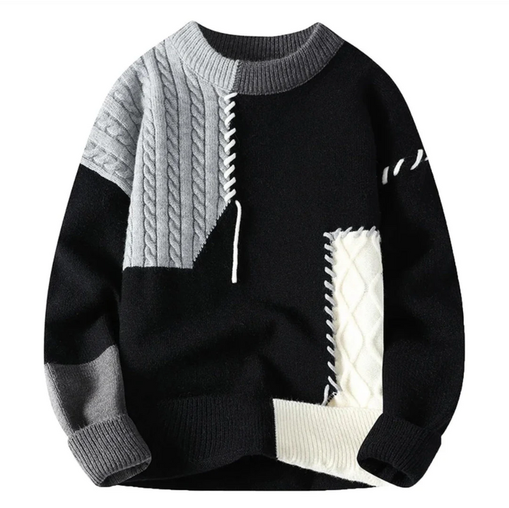 Arnold | Suéter de patchwork