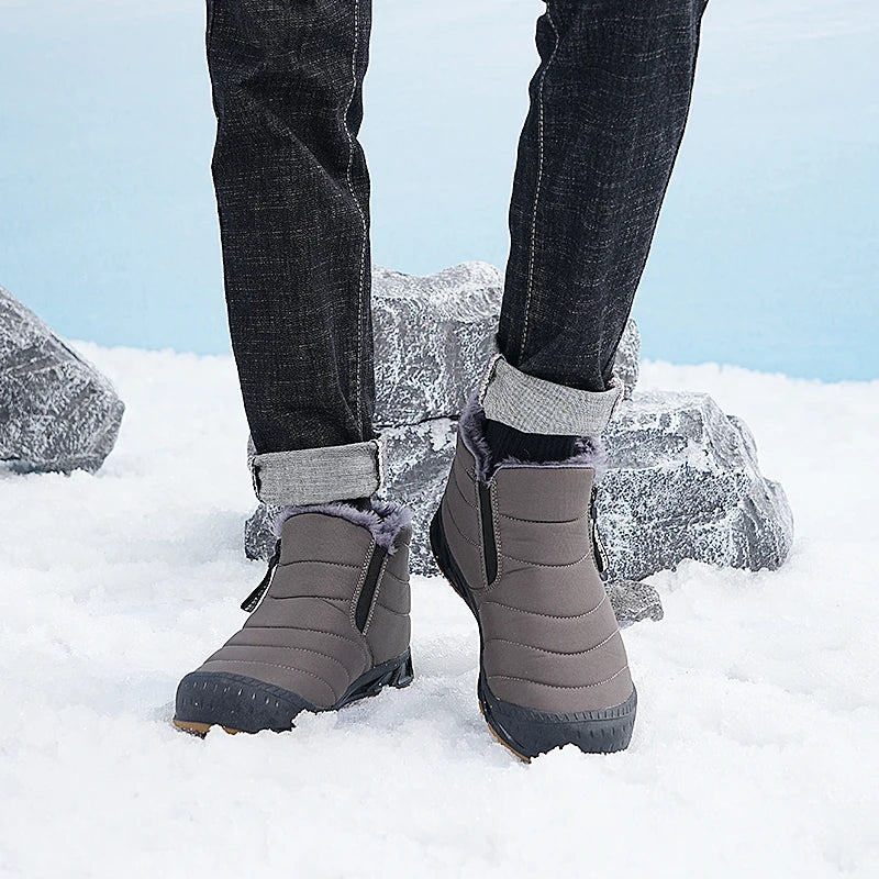 Peder | Botas de Invierno Elegantes Slip-On