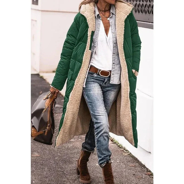 Jade™ - Elegante Chaqueta de Invierno Reversible