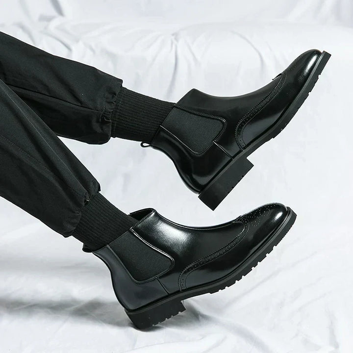 David™ - Botas Chelsea de Piel