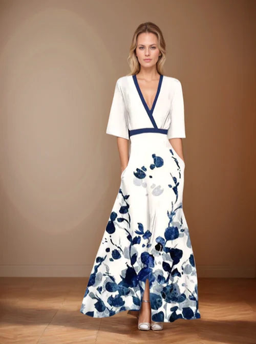 Flavia – Vestido Floral Romántico