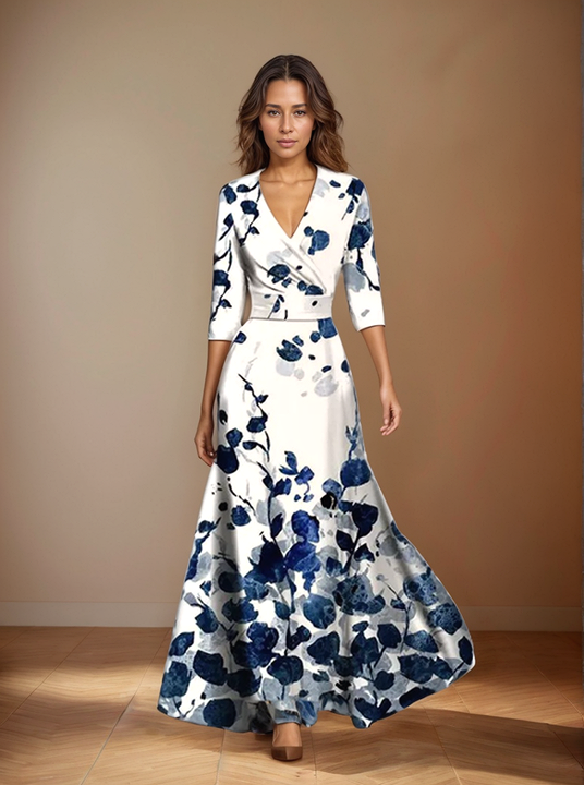 Flavia – Vestido Floral Romántico