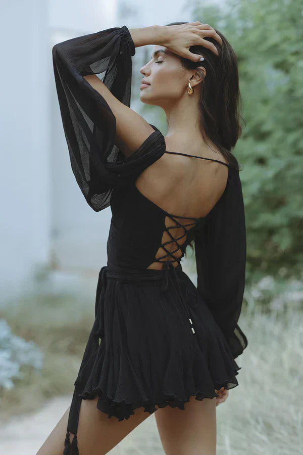 Juliane | Elegante y Estiloso Vestido Mini Envoltura