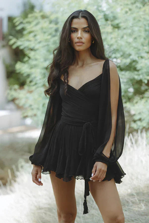 Juliane | Elegante y Estiloso Vestido Mini Envoltura