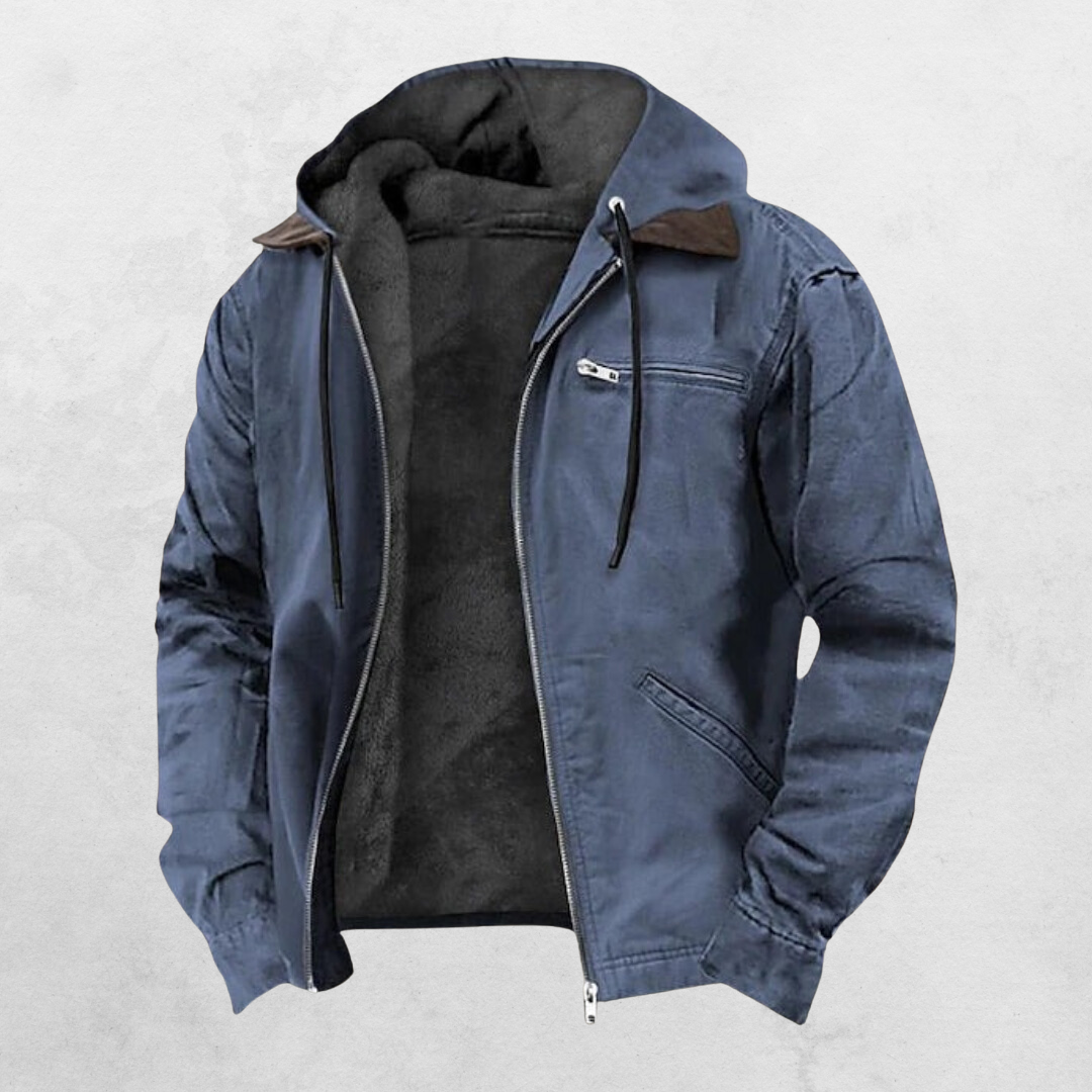 Thyge | Elegante Sudadera con Capucha y Cremallera