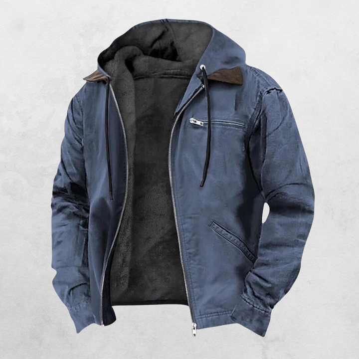 Thyge | Elegante Sudadera con Capucha y Cremallera