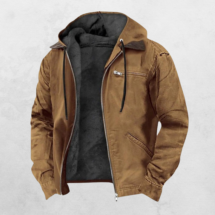 Thyge | Elegante Sudadera con Capucha y Cremallera
