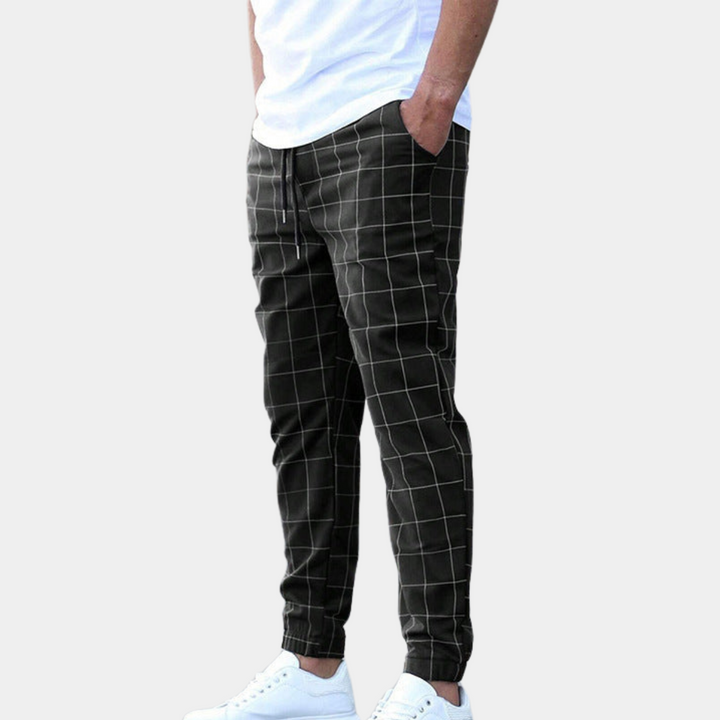 Enzo | Pantalones Casual a Cuadros