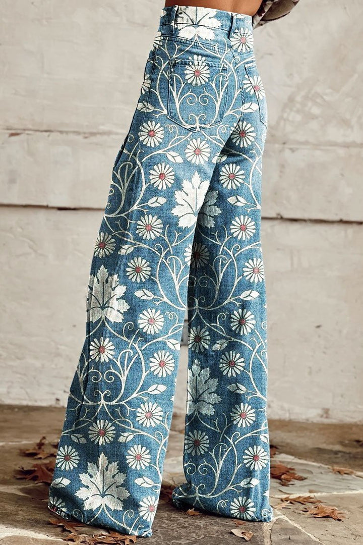 Luna | Pantalones Vintage Estilo Boho