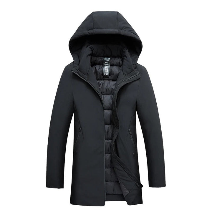 Thad | Elegante Abrigo de Invierno con Capucha