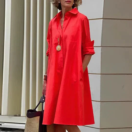 Julie | Elegante Camisero Vestido