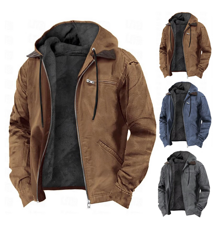 Pontus | Sofisticada Chaqueta de Invierno con Capucha