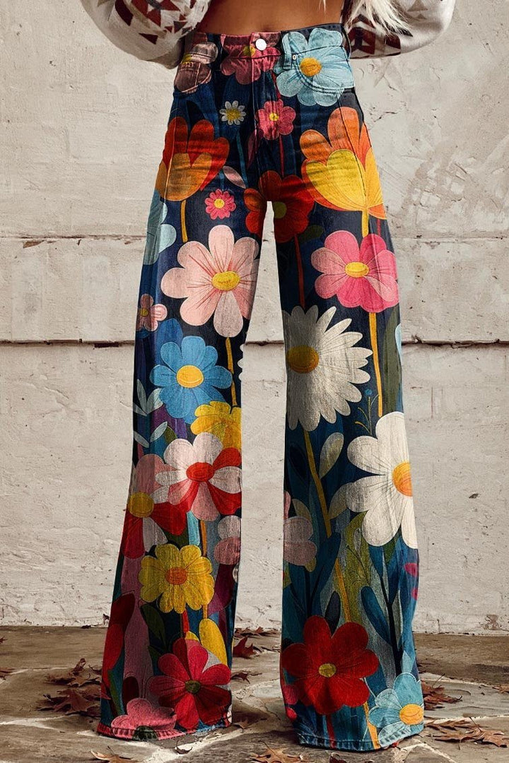 Luna | Pantalones Vintage Boho