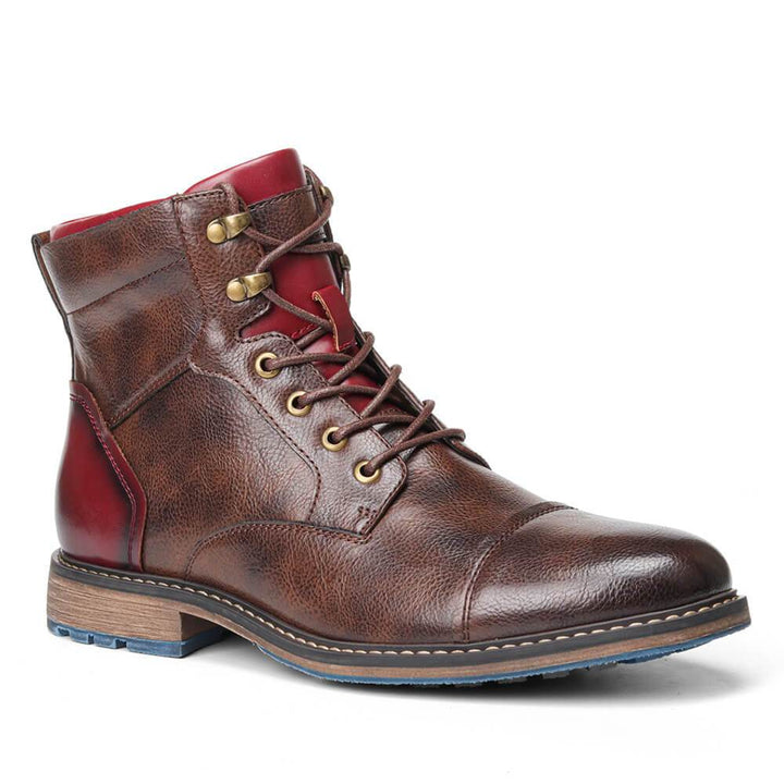 Lukas™ – Clásicas Botas Oxford de Cuero para Hombre