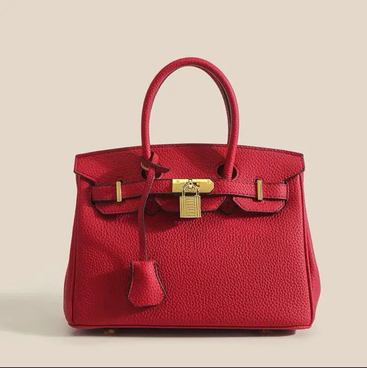 Nina | Clásico Bolso de Mano de Cuero