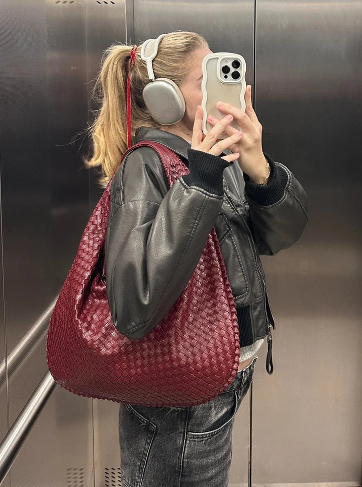 Mimi | Elegante Bolsa Tote Tejida
