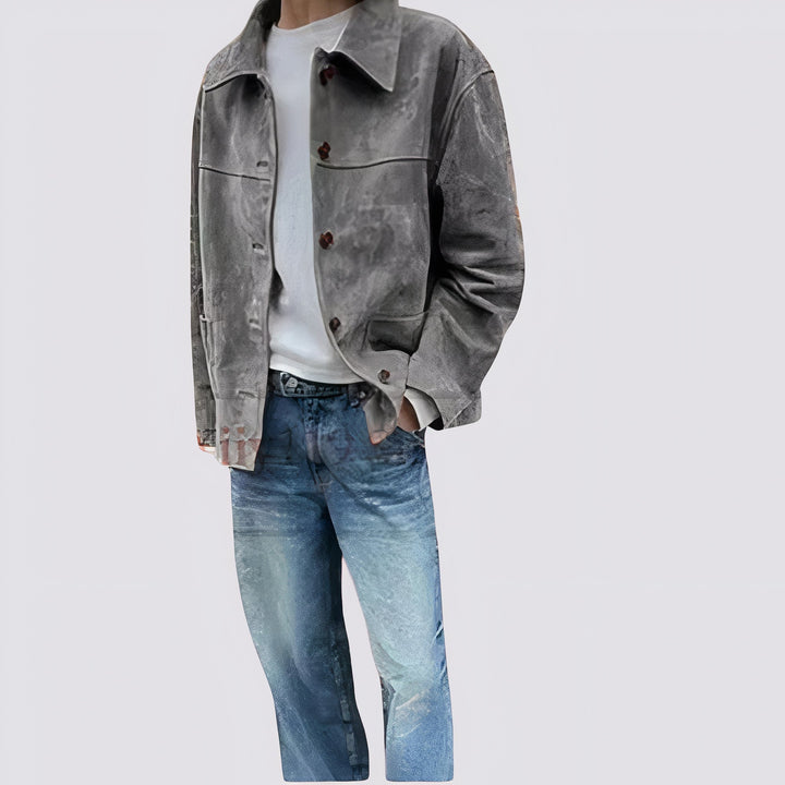 Ejner | Elegante Chaqueta de Ante