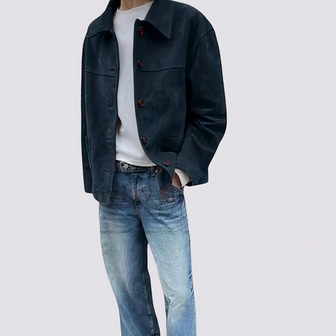 Ejner | Elegante Chaqueta de Ante